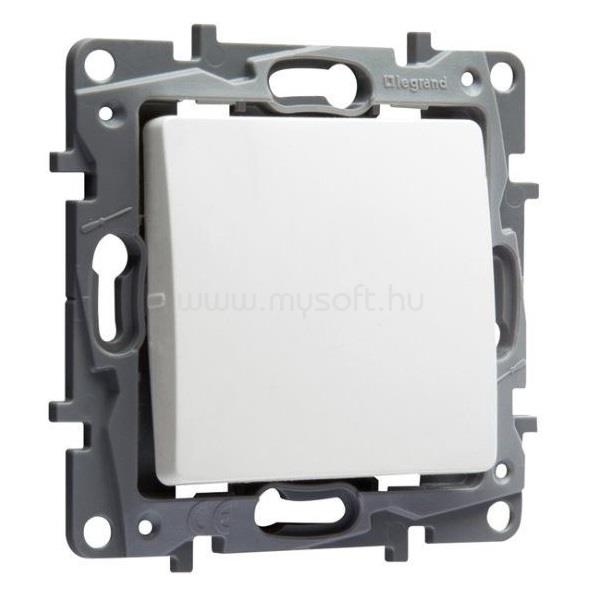 LEGRAND 764507 Niloé fehér egypólusú nyomókapcsoló