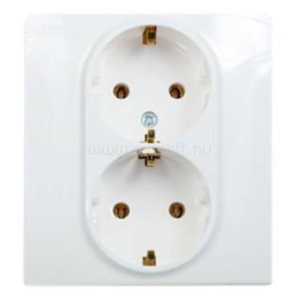 LEGRAND 764534 Niloé fehér 2x2P+F csatlakozóaljzat