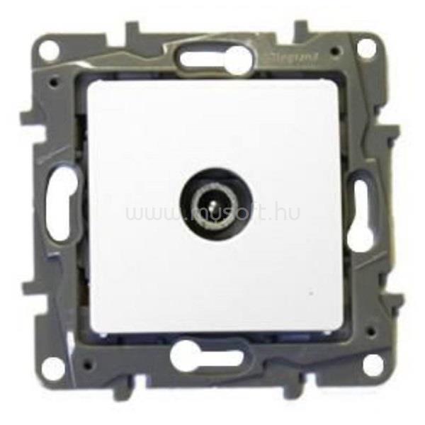 LEGRAND 764555 Niloé fehér TV csatlakozóaljzat végzáró 10dB