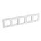 LEGRAND 773655 Cariva fehér 5-ös keret LEGRAND_773655 small