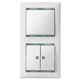 LEGRAND 774112 Valena kettős jelzőfénnyel elefántcsont váltókapcsoló LEGRAND_774112 small
