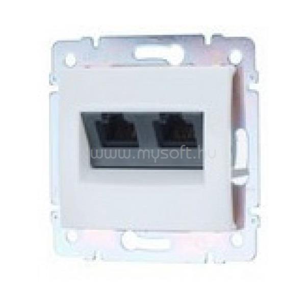 LEGRAND 774239 Valena fehér 2xRJ45 LCS2 Cat5e UTP aljzat