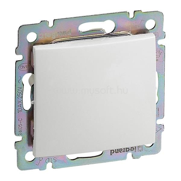 LEGRAND 774411 Valena fehér egypólusú nyomókapcsoló