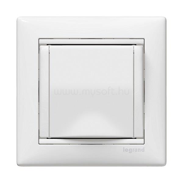 LEGRAND 774422 Valena fehér 2P+F földelt csatlakozóaljzat csapófedéllel
