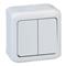 LEGRAND 782361 Forix IP44 fehér kettős váltókapcsoló LEGRAND_782361 small