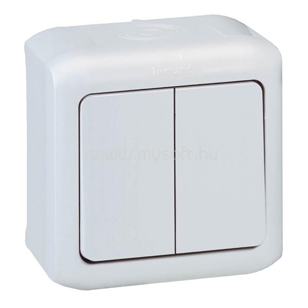 LEGRAND 782361 Forix IP44 fehér kettős váltókapcsoló