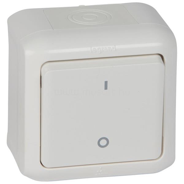 LEGRAND 782366 Forix 10 AX - 250 V fehér IP44 falon kívüli kétpólusú kapcsoló