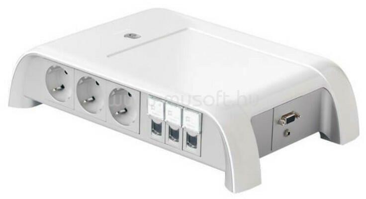 LEGRAND Asztali elosztóállomás 8x2P+F Switch 6 portos