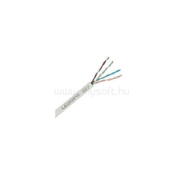 LEGRAND fali kábel - Cat5e, U/UTP, 305m, szürke, réz, PVC