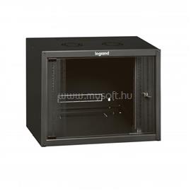 LEGRAND fali rackszekrény 19" 9U MAG: 494 SZÉL: 600 MÉLY: 400 antracit egyrekesz LEGRAND_646201 small