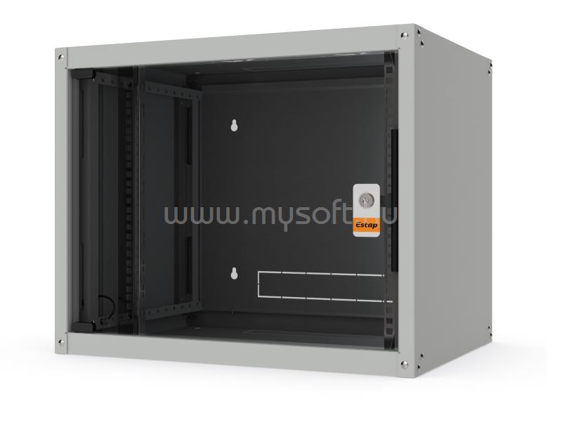 LEGRAND hálózati rackszekrény, 19"  9U SZÉL: 600 MÉLY: 600 MAG: 495 (szürke)