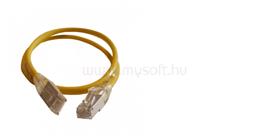 LEGRAND patch kábel RJ45-RJ45 Cat6A árnyékolt S/FTP LSZH LSOH 0,5 méter (sárga) LEGRAND_051550 small