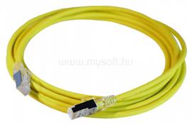 LEGRAND patch kábel RJ45-RJ45 Cat6A árnyékolt S/FTP LSZH LSOH 5 méter (sárga) LEGRAND_051554 small