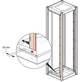 LEGRAND profilsín készlet - 19" - 42U, 1 pár (Linkeo hálózati szekrényekhez) LEGRAND_646342 small