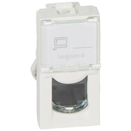 LEGRAND Program Mosaic LCS2 RJ45 aljzat Cat 5e UTP 1 modul fehér LEGRAND_076551 small