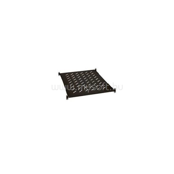 LEGRAND Rackszekrény polc - (19", 1U, fix, 1000 mm mély, 4 ponton rögzíthető, 50kg, Linkeo, Fekete)