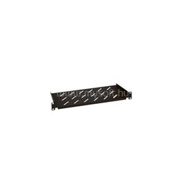 LEGRAND Rackszekrény polc - (19", 2U, fix, 200 mm mély, 2 ponton rögzíthető, 15kg, Linkeo, Fekete) LEGRAND_646501 small