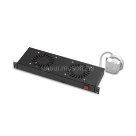 LEGRAND Rackszekrény ventilátor 19"- 1U, 2 ventilátor, termosztát, 160m3/óra, Fekete LEGRAND_EC1U2V small