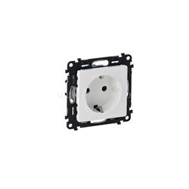 LEGRAND Valena Life 2P+F csatlakozóaljzat gyermekvédelem nélkül rugós vezetékbekötéssel fehér LEGRAND_753121 small
