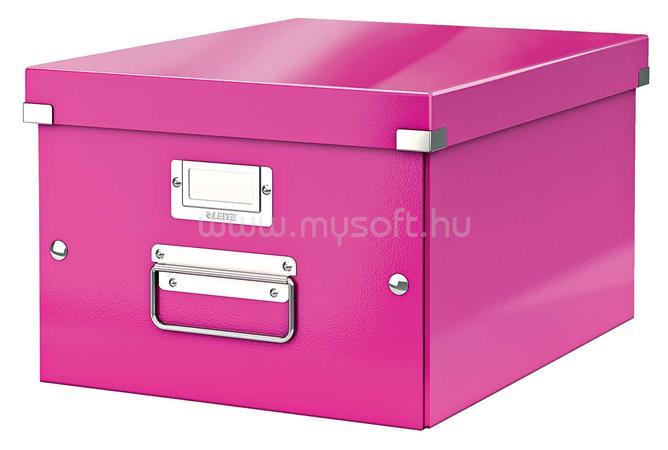 LEITZ Click&Store doboz, A4 méret (rózsaszín)