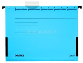LEITZ Függőmappa, oldalvédelemmel, karton, A4, "Alpha", kék LEITZ_19860135 small
