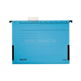 LEITZ Függőmappa A4, karton oldaltzárt Alpha kék LEITZ_35907 small