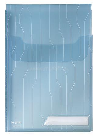 LEITZ Genotherm, lefűzhető, A4, 200 mikron, füllel, "CombiFile Jumbo", kék