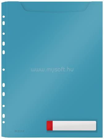 LEITZ Genotherm, lefűzhető, A4 maxi, "Cosy Privacy", nyugodtkék
