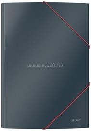 LEITZ Gumis mappa, 15 mm, karton, A4, "Cosy", bársonyszürke LEITZ_30020089 small