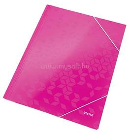 LEITZ Gumis mappa, 15 mm, karton, A4, "Wow", rózsaszín LEITZ_39820023 small