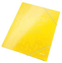 LEITZ Gumis mappa, 15 mm, karton, A4, "Wow", sárga LEITZ_39820016 small