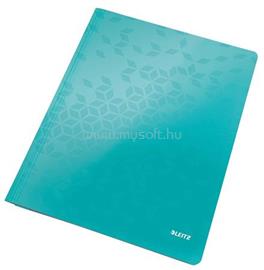 LEITZ Gyorsfűző, laminált karton, A4, "Wow", jégkék LEITZ_30010051 small