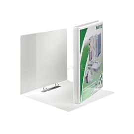 LEITZ Gyűrűskönyv panorámás A4, Maxi 5,1cm, 4 gyűrű, D alakú, PP fehér LEITZ_35758 small