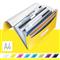 LEITZ Harmonikamappa, A4, PP, 6 rekeszes, 