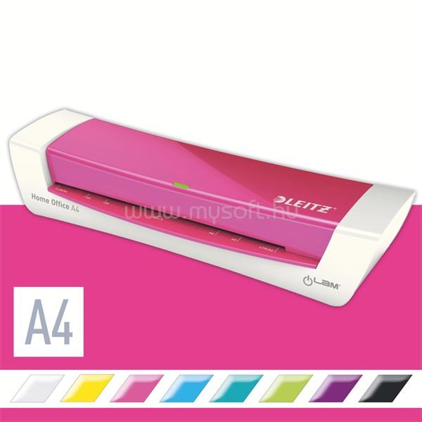 LEITZ iLAM Home Office A4 rózsaszín laminálógép
