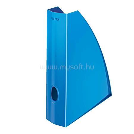LEITZ Iratpapucs, műanyag, 60 mm, elöl nyitott, "Wow", kék