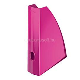 LEITZ Iratpapucs, műanyag, 60 mm, elöl nyitott, "Wow", rózsaszín LEITZ_52771023 small