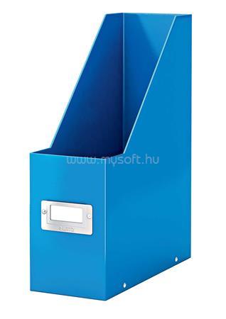 LEITZ Iratpapucs, PP/karton, 95 mm, "Click&Store", kék