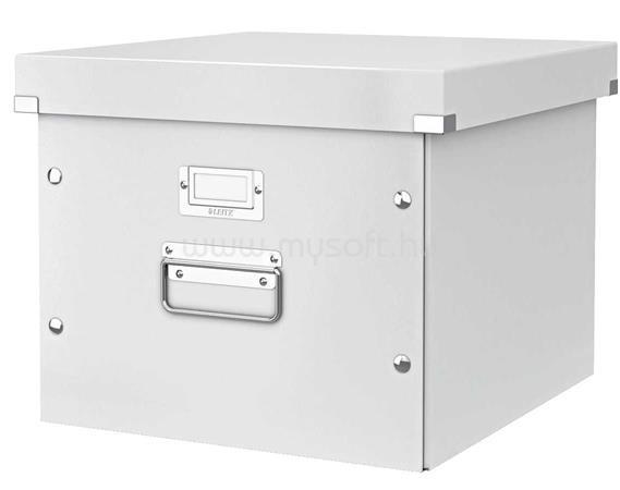 LEITZ Irattároló doboz, függőmappának, "Click&Store", fehér