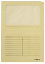 LEITZ Mappa, ablakos, karton, A4, sárga LEITZ_39500315 small