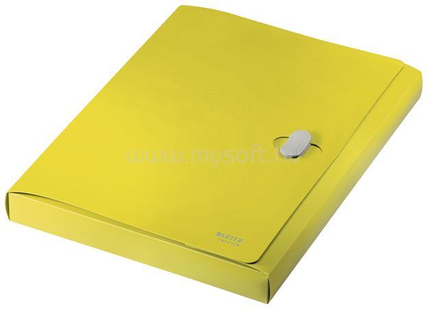 LEITZ Recycle iratvédő mappa, 38 mm, PP, A4 (sárga)
