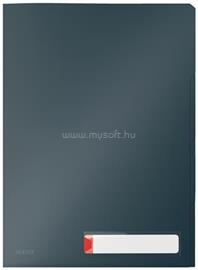 LEITZ Rendszerező genotherm, kihajtható, A4, PP, "Cosy Privacy", bársonyszürke LEITZ_47160089 small