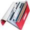 LEITZ Wow harmonikamappa, A4, PP, 6 rekeszes (piros) LEITZ_45890026 small