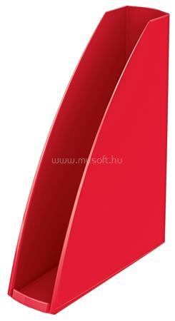 LEITZ Wow iratpapucs, műanyag, 60 mm, elöl nyitott (piros)