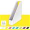 LEITZ Wow iratpapucs, műanyag, 73 mm, kettős színhatású (sárga) LEITZ_53621016 small