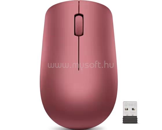 LENOVO 530 vezeték nélküli egér (Cherry Red)