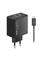 LENOVO AC Adapter - Dual USB-C 65W GaN Charger Black - EU 40AW065BEU small