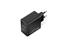 LENOVO AC Adapter - Dual USB-C 65W GaN Charger Black - EU 40AW065BEU small