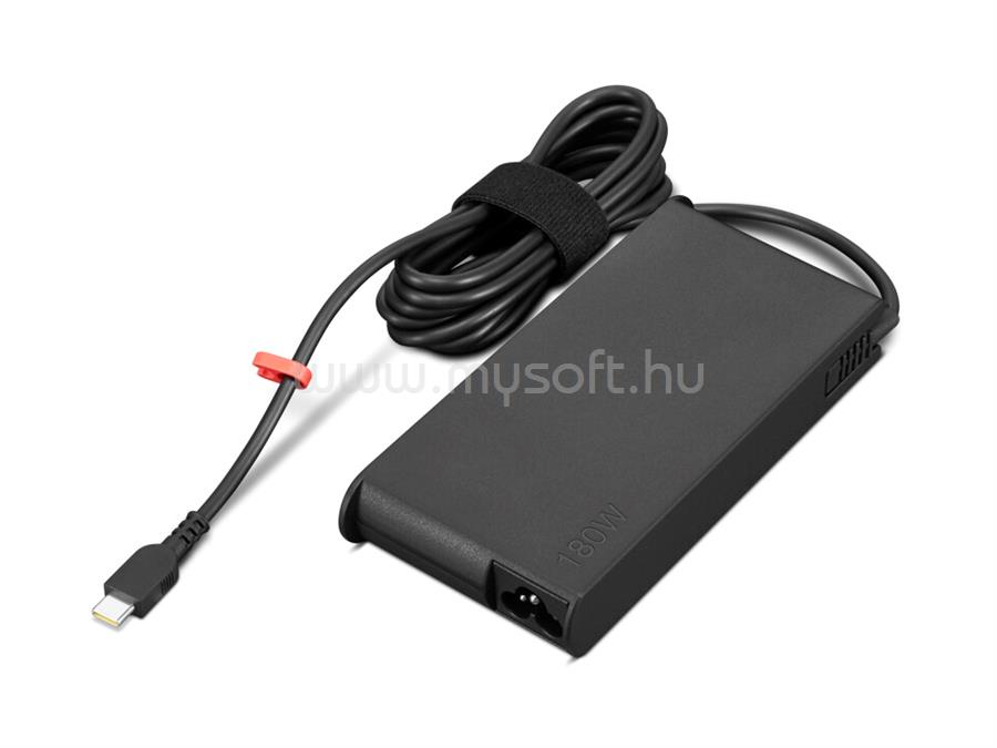 LENOVO AC Adapter - Mobile Workstation 180W USB-C GaN Slim AC Adapter-EU