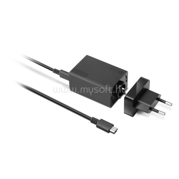 LENOVO AC Adapter - 65W USB-C AC Travel Adapter - EU